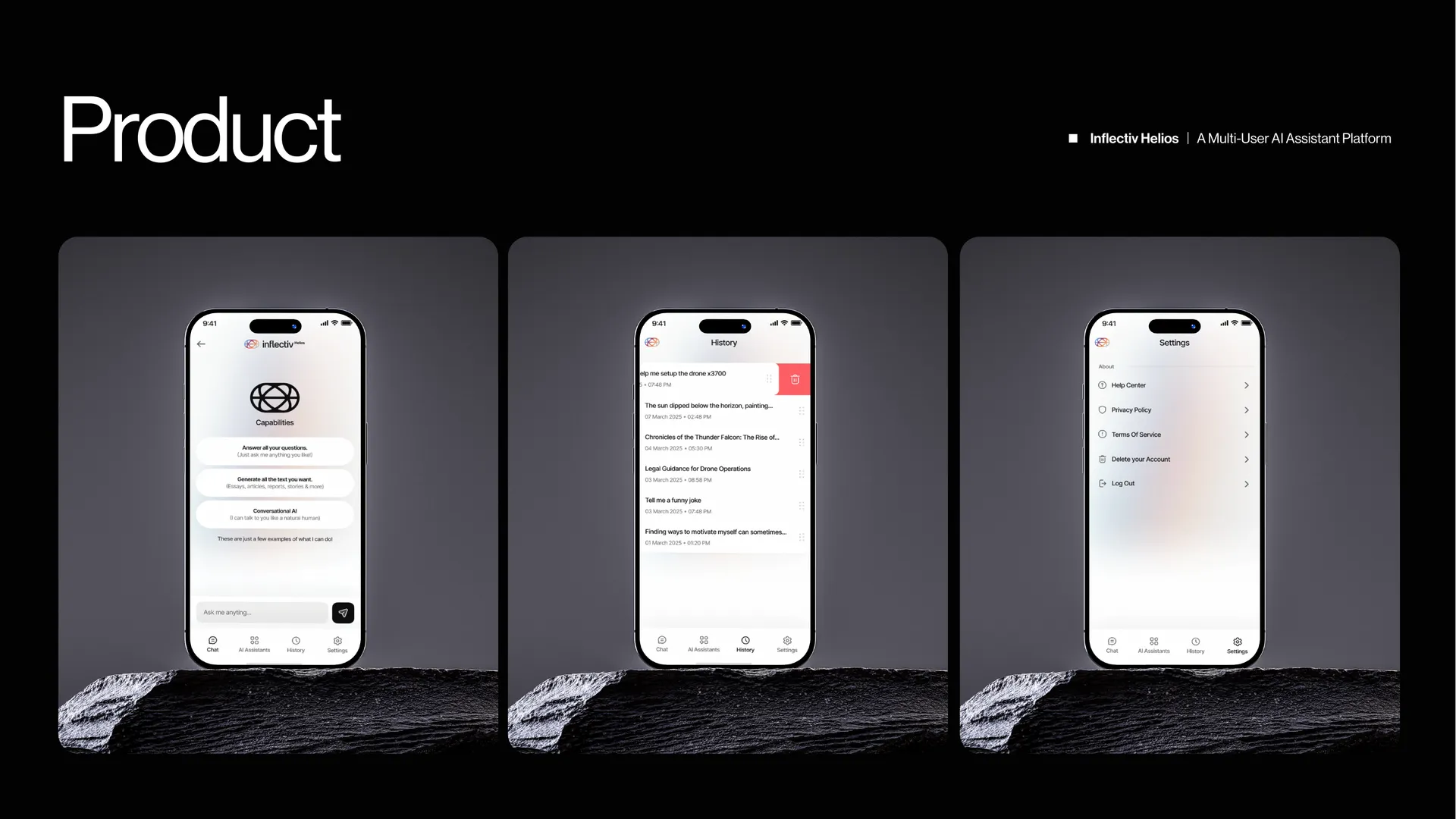 Inflectiv Helios — Multi-Assistant AI Platform — product view 2