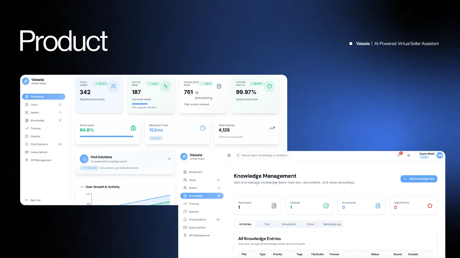 Vaisela — AI Virtual Seller Assistant for Amazon — product view 2