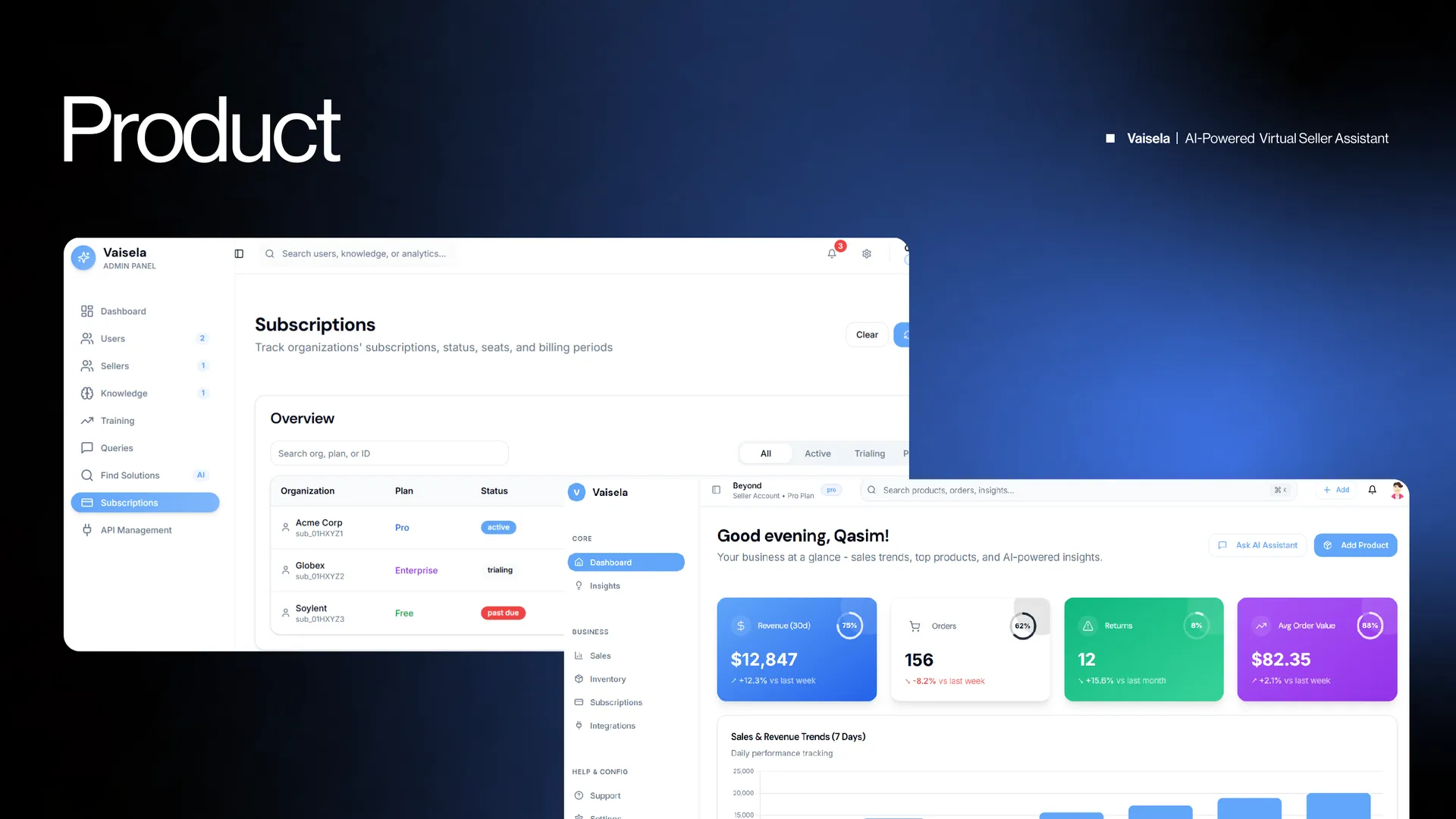 Vaisela — AI Virtual Seller Assistant for Amazon — product view 3