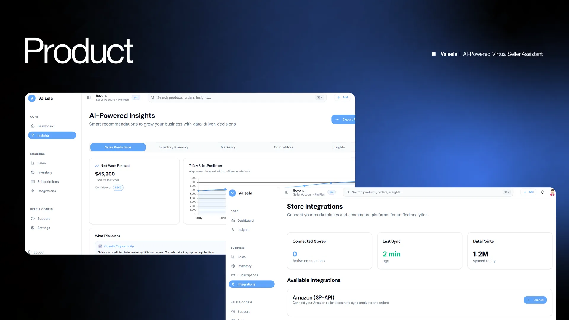 Vaisela — AI Virtual Seller Assistant for Amazon — product view 4